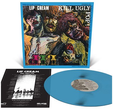 LIP CREAM \"Kill ugly pop\" [BLUE VINYL, US IMPORT!]