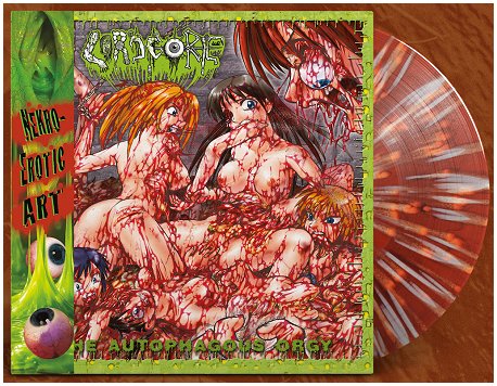 LORD GORE \"The autophagous orgy\" [US IMPORT, SPLATTER VINYL!]