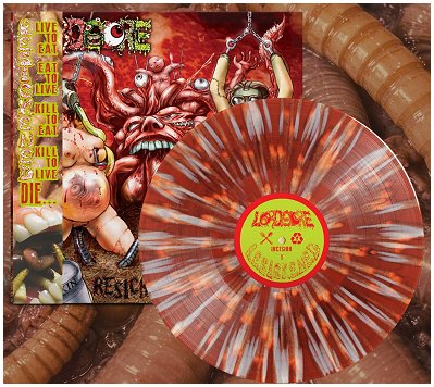 LORD GORE \"Resickened\" [US IMPORT, SPLATTER VINYL!]