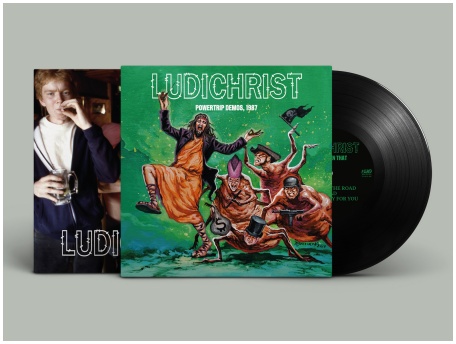 LUDICHRIST \"...and I mean that. Powertrip demos 1987\" 10\" (black vinyl) PREORDER