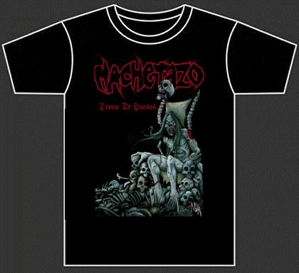 MACHETAZO \"Trono de huesos\" (t-shirt)