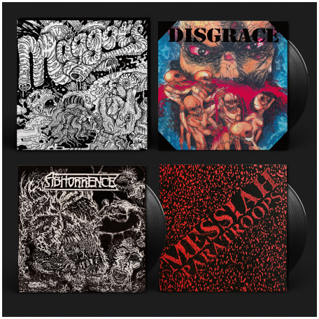 V.A. \"Maggots Part 1\" (Abhorrence, Disgrace etc) 3x7\" BOXSET