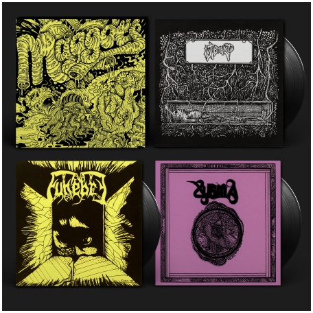 V.A. \"Maggots Part 2\" (Xysma, Funebre, Interment!) 3x7\" BOXSET