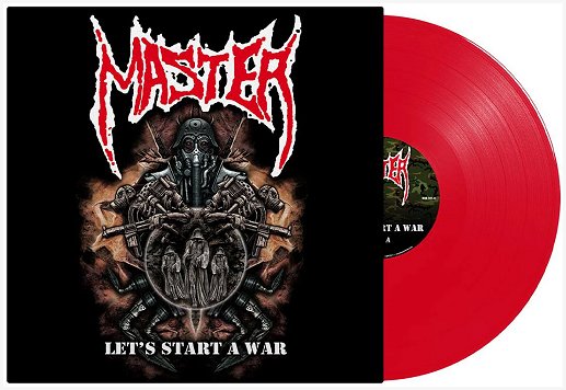 MASTER \"Let\'s start a war\" [CLEAR RED VINYL!]