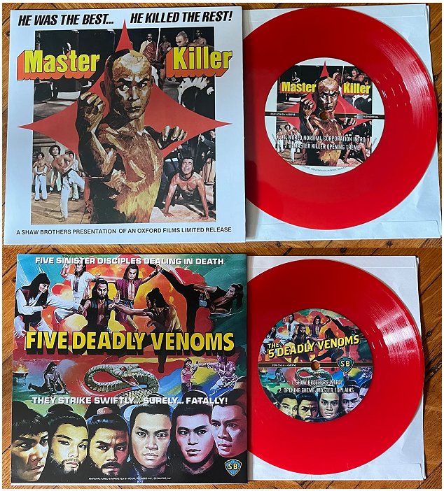 MASTER KILLER / FIVE DEADLY VENOMS \"Themes\" [RED VINYL, US IMPORT!]