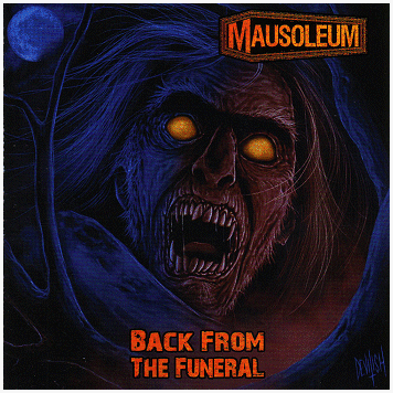 MAUSOLEUM \"Back from the funeral\" [BLUE VINYL!]