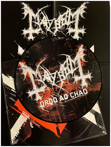 MAYHEM \"Ordo at chao\" [PICTURE LP!]