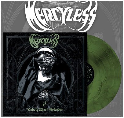 MERCYLESS \"Unholy black splendor\" [SWAMP GREEN VINYL!]
