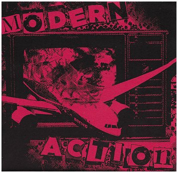 MODERN ACTION "s/t" [UK IMPORT, CLEAR VINYL!]