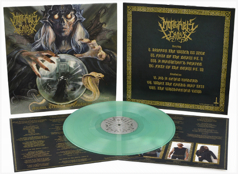 MONGREL\'S CROSS \"Arcana, scrying and revelation\" [GREEN LP!]