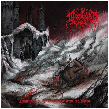MOONLIGHT SORCERY \"Nightwind : The conqueror...\" [RED/BLACK LP!]