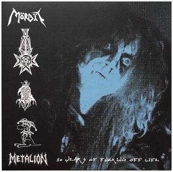 MÖRBIT \"METALION:50 years of fucking off life\" [ULTRA DIE HARD RED VINYL, LTD TO 50 COPIES!]