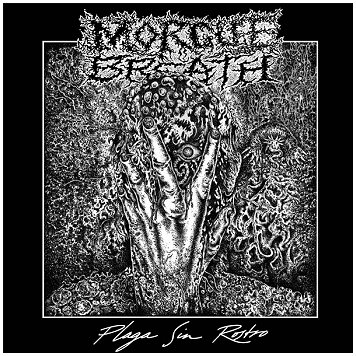 MORGUE BREATH \"Plaga sin rostro\" [RED/BLACK VINYL!]