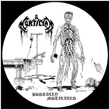 MORTICIAN \"Brutally mutilated\" [PICTURE LP!]