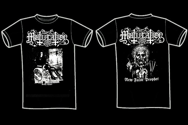 MUTIILATION \"Black millenium\" (t-shirt)