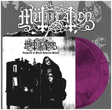 MUTIILATION \"Vampires of black imperial blood\" [2xLP, VIOLET VINYL!]