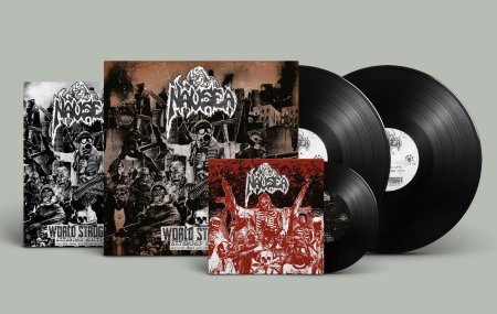 NAUSEA \"World struggle - Ext. edition 1987-1992\" 2xLP+7\" (black) PREORDER