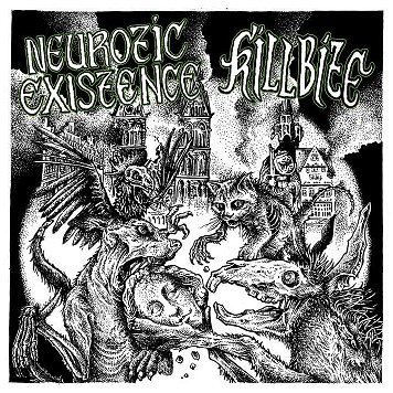 NEUROTIC EXISTENCE / KILLBITE \"Split\"