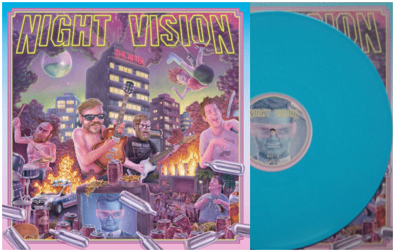 NIGHT VISION \"The after\" [BLUE VINYL!]