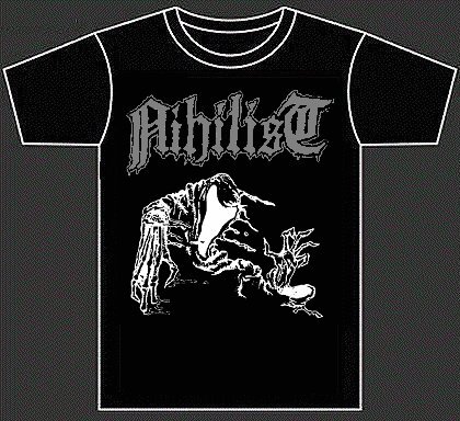 NIHILIST \"Carnal leftovers - silver logo\" (t-shirt)