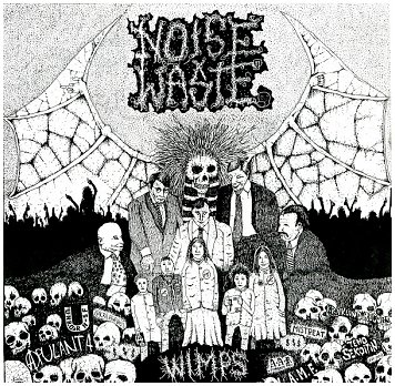 NOISE WASTE / CAUSE FOR EFFECT \"Split\" (1995, Rare!)