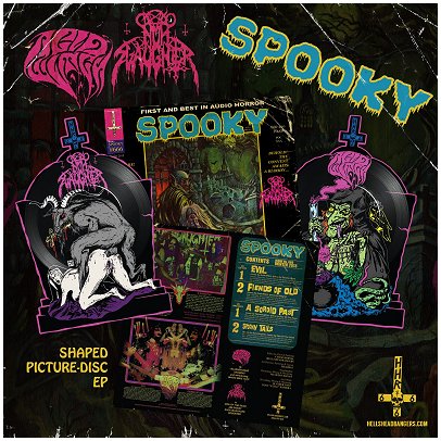 ACID WITCH / NUNSLAUGHTER \"Split\" [SHAPED EP, US IMPORT!]