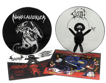 NUNSLAUGHTER / SLOTH \"Split\" [PICTURE EP!!!]