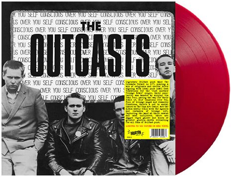OUTCASTS \"Self conscious\" [RED VINYL!]