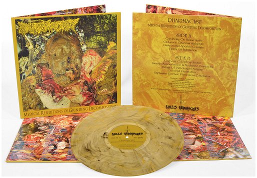 PHARMACIST \"Medical renditions of grinding decomposition\" [US IMPORT, MARBLED VINYL!]