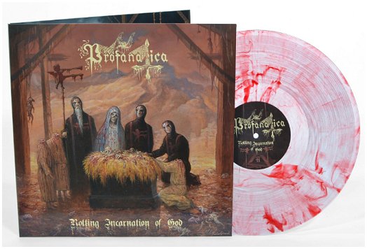 PROFANATICA \"Rotting incarnation of god\" [BLOODSHOT VINYL, US IMPORT!]