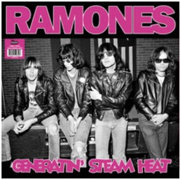RAMONES \"Generatin\' steam heat - Live 1976-78\" [PINK VINYL!]