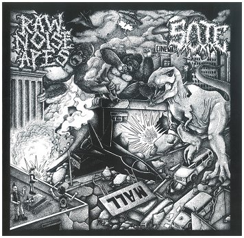 RAW NOISE APES / S.O.T.E. "Split"