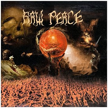 RAW PEACE \"To dust\" [CLEAR RED VINYL!]