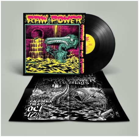 RAW POWER \"Screams from the gutter\" (black)