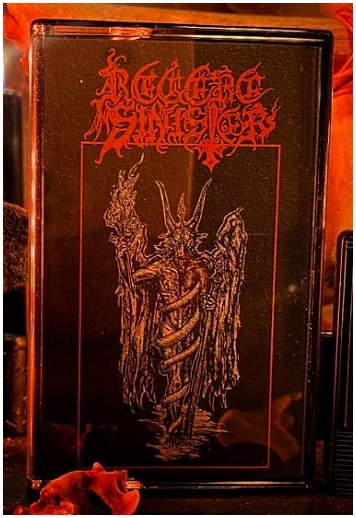 REGERE SINISTER "Inside the eye of horned winds"