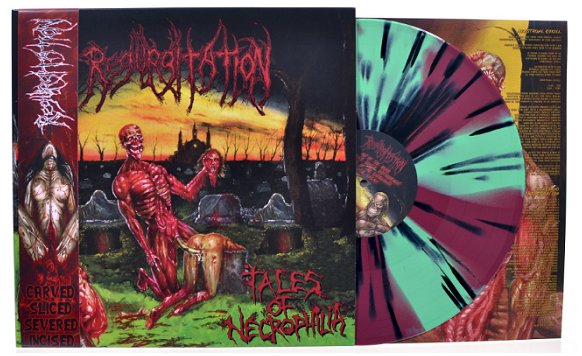 REGURGITATION \"Tales of necrophilia\" [SPLATTER LP, US IMPORT!]