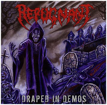 REPUGNANT \"Draped in demos\" [WHITE VINYL, US IMPORT!]