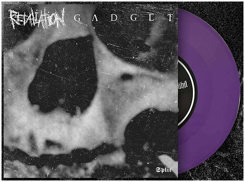 RETALIATION / GADGET \"Split\" [LILIAC VINYL!]