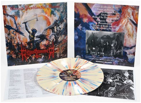 RITUALHAMMER \"Grand pestilential flame\" [SPLATTER VINYL, US IMPORT!]