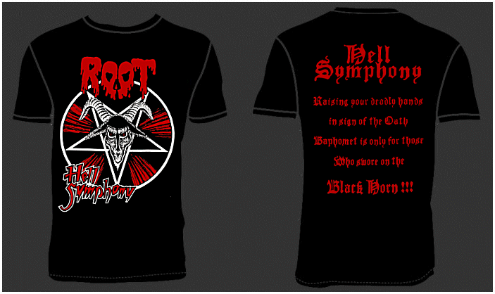 ROOT \"Hell symphony\" [IMPORT!] (t-shirt)
