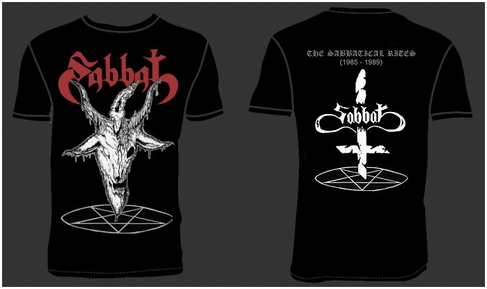 SABBAT \"Sabbatical rites\" [IMPORT!] (t-shirt)