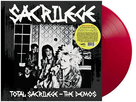 SACRILEGE \"Total sacrilege - The demos\" [RED VINYL!]