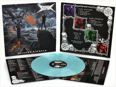 SEAX \"Fallout rituals\" [BLUE/SMOKEY VINYL, US IMPORT!]
