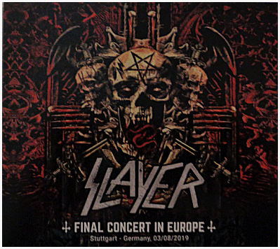 SLAYER \"Final concert in Europe\" [2xCD!]