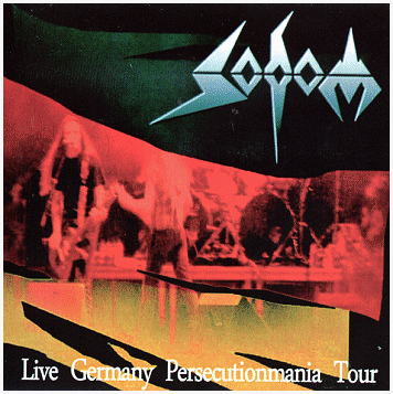 SODOM \"Live Germany Persecution Mania tour\"