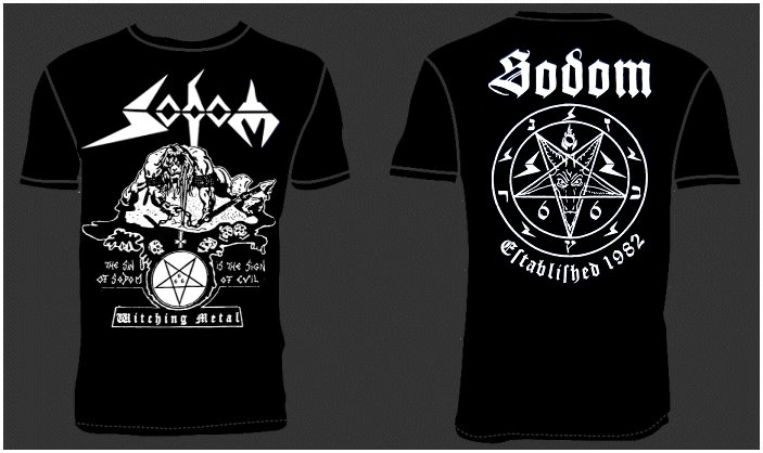 SODOM \"Witching metal\" [IMPORT!] (t-shirt)