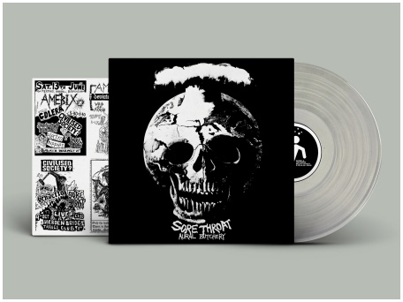 SORE THROAT \"Aural butchery\" (diehard crystal clear) PREORDER