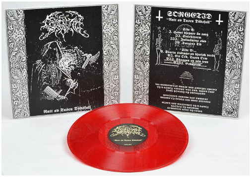 SORGETID \"Natt av tusen dodsfall\" [RED LP, U.S. IMPORT!]