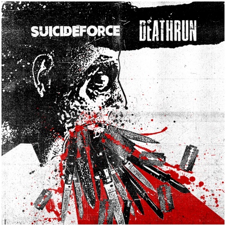 SUICIDEFORCE / DEATHRUN \"Split\" (black tape)