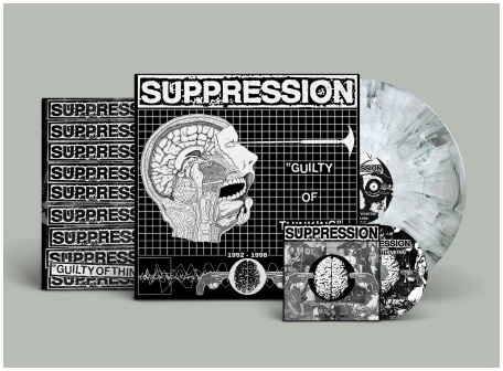 SUPPRESSION \"Guilty of thinking - 1992-1998\" LP+CD (diehard) PREORDER